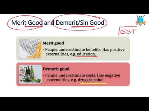 What is Merit Goods vs Demerit/Sin Goods? || Merit Goods vs Sin Goods అంటే ఏమిటి?