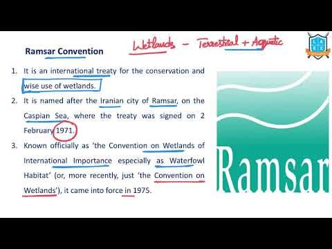 What is Ramsar Convention ? || Ramsar Convention అంటే ఏమిటి?