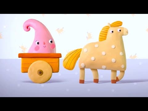 Horses - Claymotions - Cartoons for toddlers