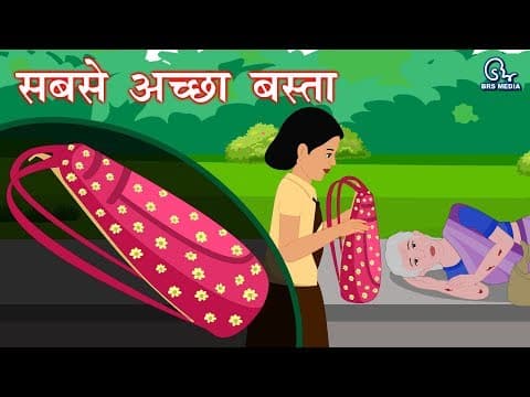 सबसे अच्छा बस्ता - sabse acha basta - best school bag - हिंदी कहानी