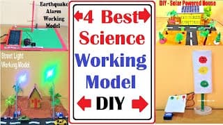 4 best science project working model for exhibition project - diy