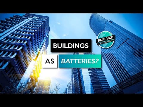 Could Concrete Buildings be Batteries of the Future? Big Implications for Renewable Energy