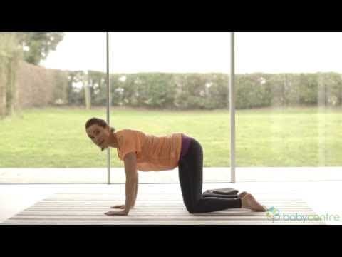 Post-baby workout: alleviate back ache
