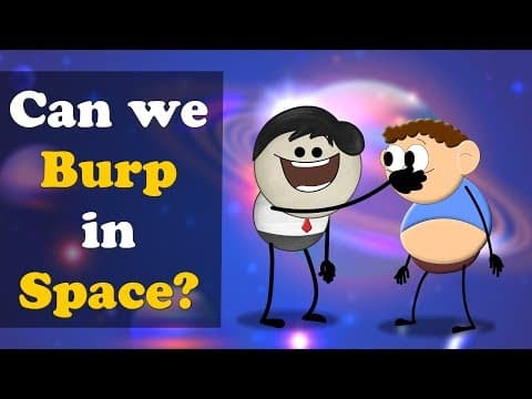 Can we Burp in Space? + more videos | #aumsum #kids #science #education #children