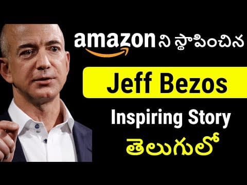 Amazon Founder Jeff Bezos Biography in Telugu