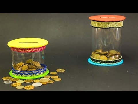 Plastic Bottle Crafts | Piggy Bank | Best Out Of Waste