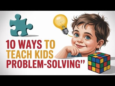 10 Simple Ways to Teach Kids Problem-Solving Skills