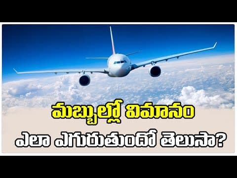How do Airplanes fly? | How do pilots find their way? | Airplane Facts | విమానాలు ఎలా ఎగురుతాయి..?