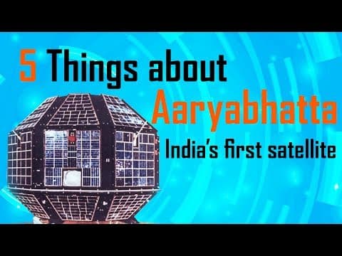 5 facts about india's first satellite - aryabhatta