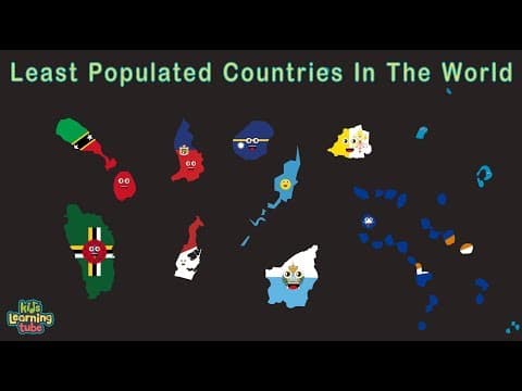 Least Populated Countries In The World - Countries of the World