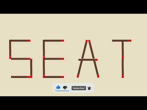 Can you make another word from the existing one? | Matchstick Word Puzzles #125 | Brain Teaser