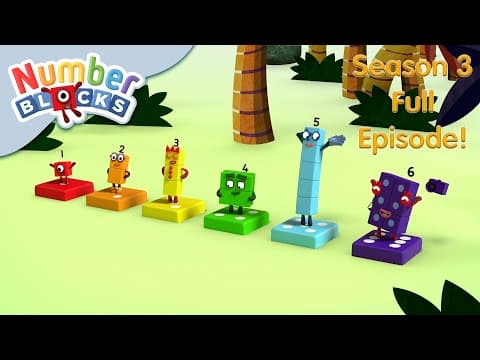 Pattern Palace | Numberblocks Full Episode - S3 E17 | 123 - Numbers