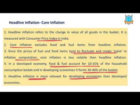 What is Headline Inflation vs Core Inflation ? |Headline vs Core Inflationఅంటే ఏమిటి?