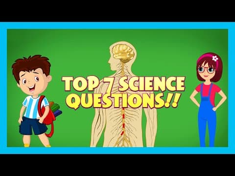 Top 7 Science Questions and Answers | Tia & Tofu Lessons for Kids | Science Trivia Fun For Kids