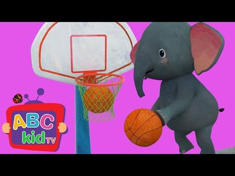 Sports Ball CHALLENGE! | Simple Learning Cartoons | ABC Kid TV Nursery Rhymes & Kids Songs