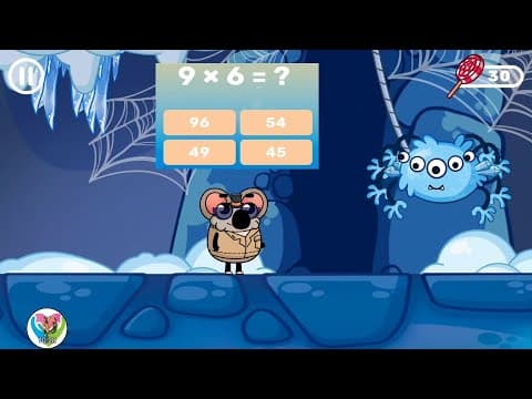 Multiplication by 6 - Math Learning Entertainment Video for Kids