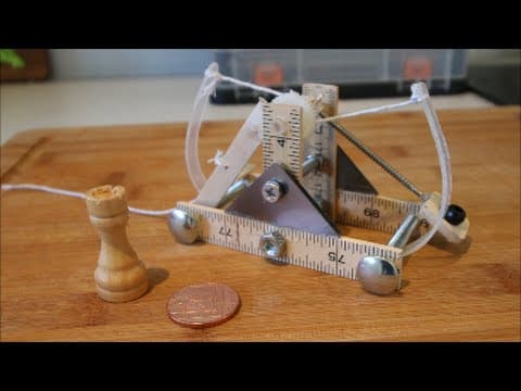 How To Make A Mini da Vinci Catapult