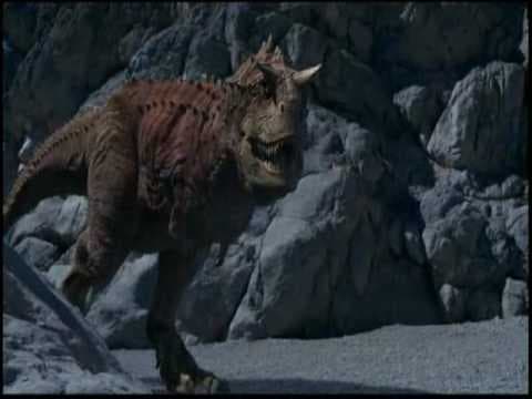 Carnotaurus Vs iguanodon - YouTube