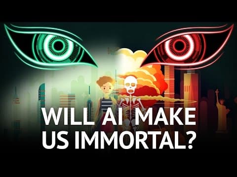 Will AI make us immortal, or extinct? w Stephen Fry