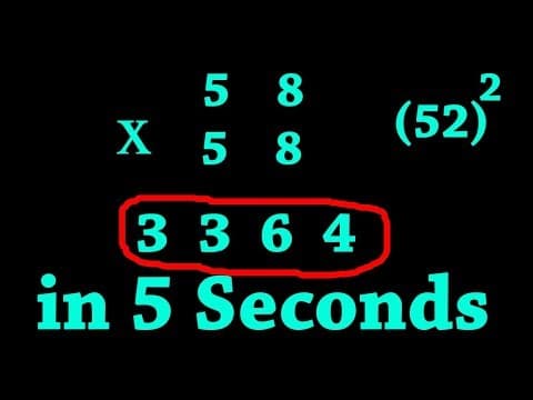 Vedic maths tricks - maths shortcut tricks