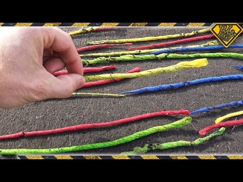 Homemade Black Powder Fuses Ancient Chinese Style