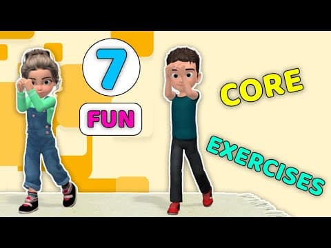 7 super fun core exercises for kids