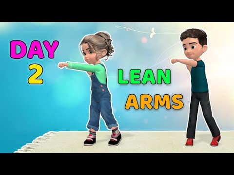 UPPER BODY WORKOUT | 5-Day Weight Loss Exercise For Kids