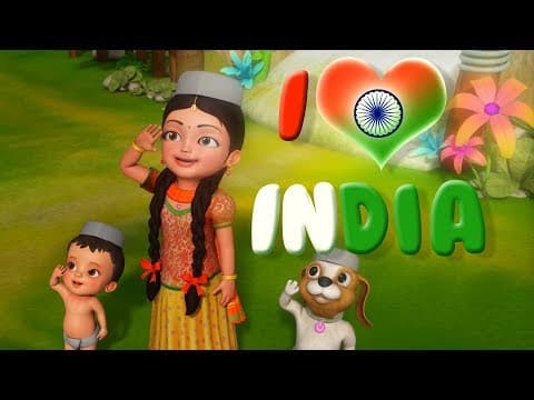 I love India |Hindi Rhymes for Children | Infobells