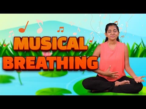 Musical Breathing Exercise for Kids | Emotional Regulation for Children | Yoga Guppy