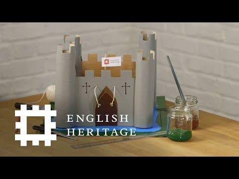 How to make a cardboard castle + a medieval castle mini-guide