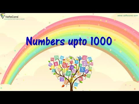 Numbers upto 1000 l Learn number counting upto 1000