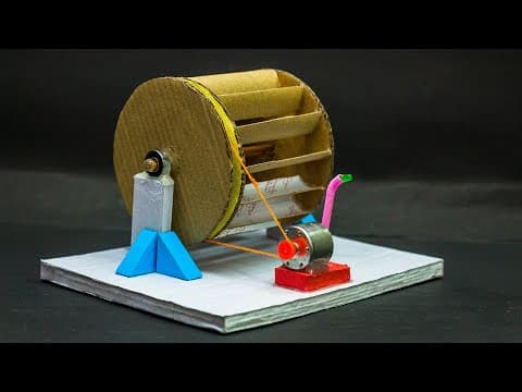 Science Projects | Horizontal Axis Wind Turbine