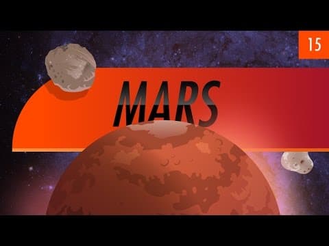 Mars Crash Course Astronomy
