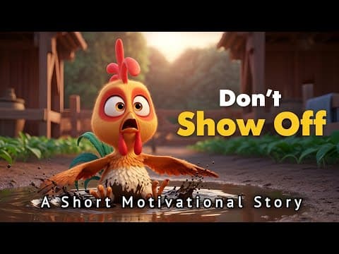The pride Rooster |Motivational story .