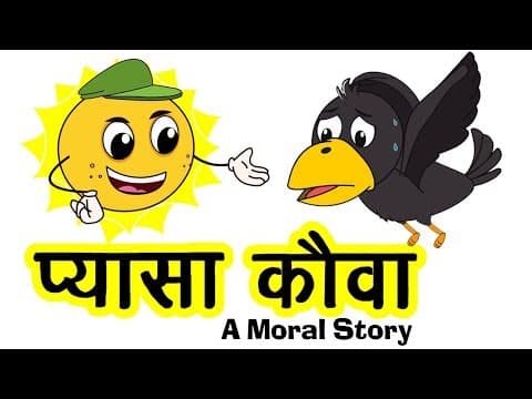 एक कौवा प्यासा था | Ek Kauwa Pyasa Tha I Moral Stories In Hindi I Hindi Fairy Tales I Happy Bachpan