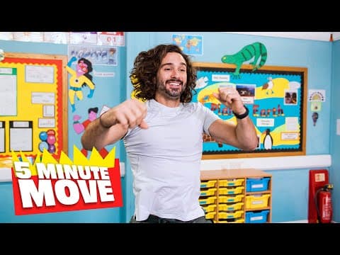 5 Minute Move for Kids | The Body Coach TV