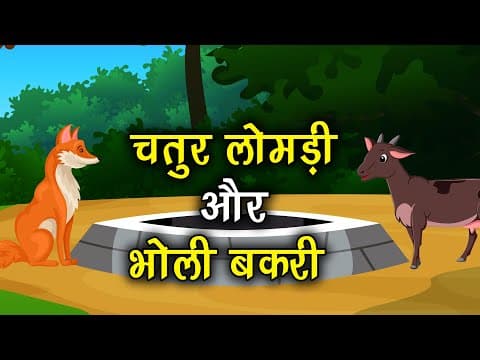 चतुर लोमड़ी और भोली बकरी