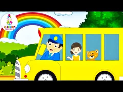 The Primary Colors Song-Kid's Learning Songs with Subtitles (by Learning Time Fun)