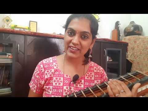 79 Alankaram - 5| Thisra Jathi Triputa thalam | Veena tutorial | Learn Carnatic basics