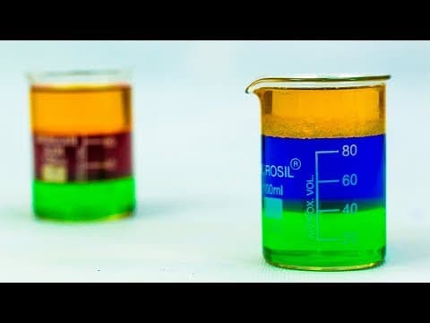 School Science Projects Density Experiment
