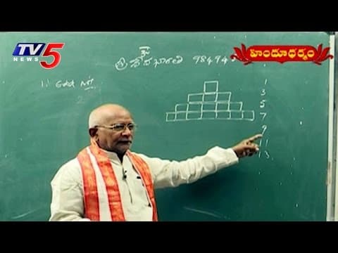 Vedic Maths by Dr.Remella Avadhanulu #3