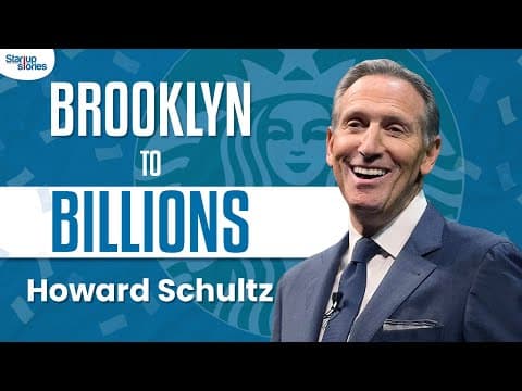 Howard Schultz Motivational Video | Starbucks | Success Story | Startup Stories