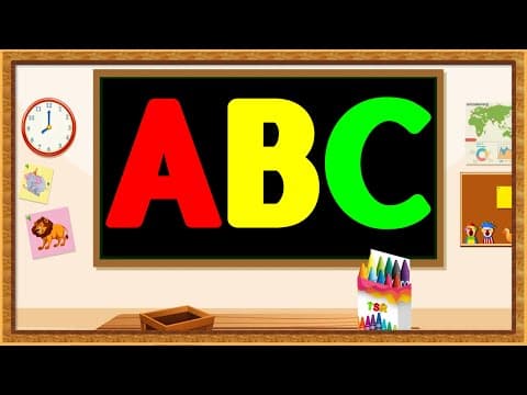 Learn abc for preschool - kids a to z - kids learning