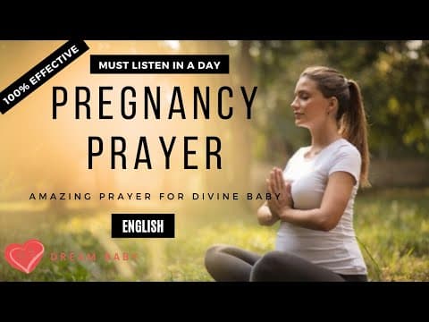Pregnancy prayer | Prayer for conceiving | Prayer for divine baby | Garbh Prarthna | Best prayer
