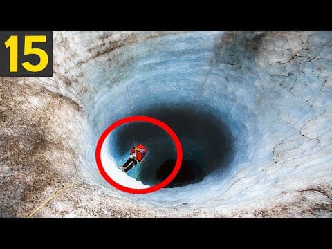 Top 15 deepest places on earth