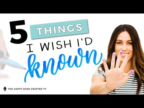 5 things i wish id known before learning calligraphy