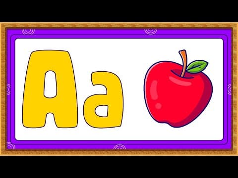 Alphabets with phonics - learn abc for preschool - kids learning