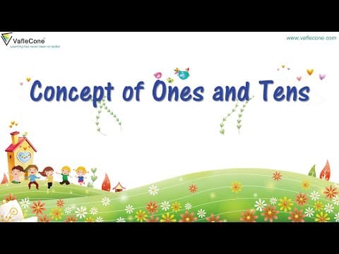 Learn about ones and tens l Concept of Ones and tens