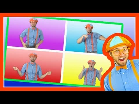 Videos for toddlers - learn with blippi - early childhood