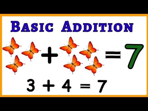Addition for kids | Addition for class 1 | basic Addition for kids | addition word problems